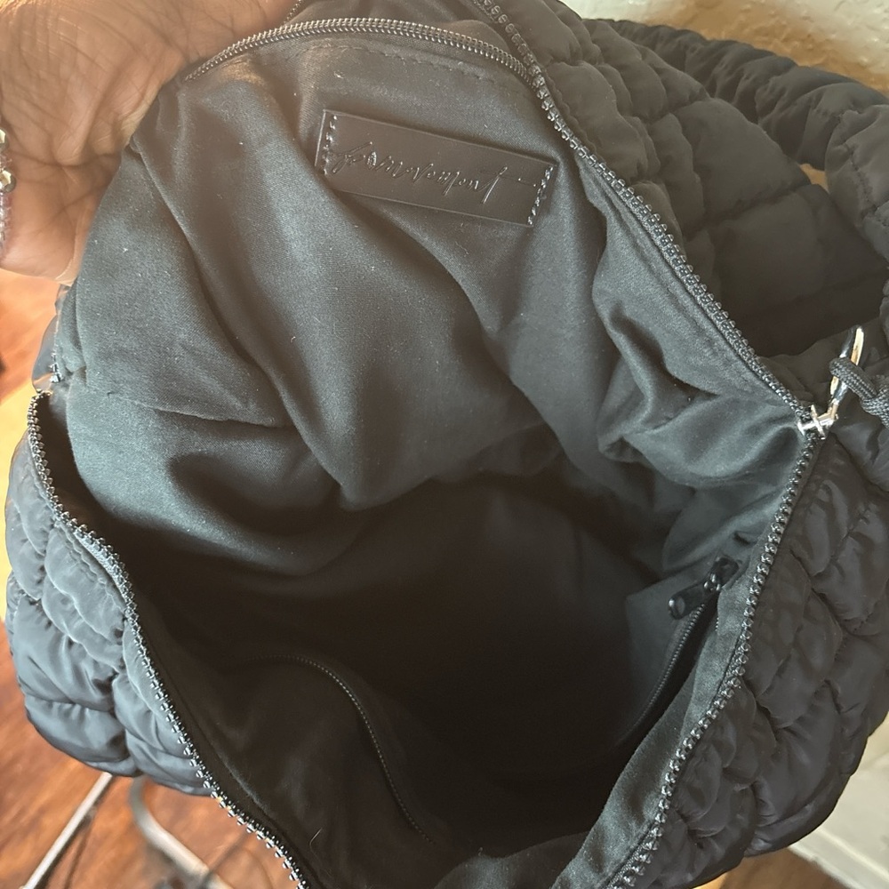 Free People movement Black Quilted Shoulder Bag - Picture 6 of 6